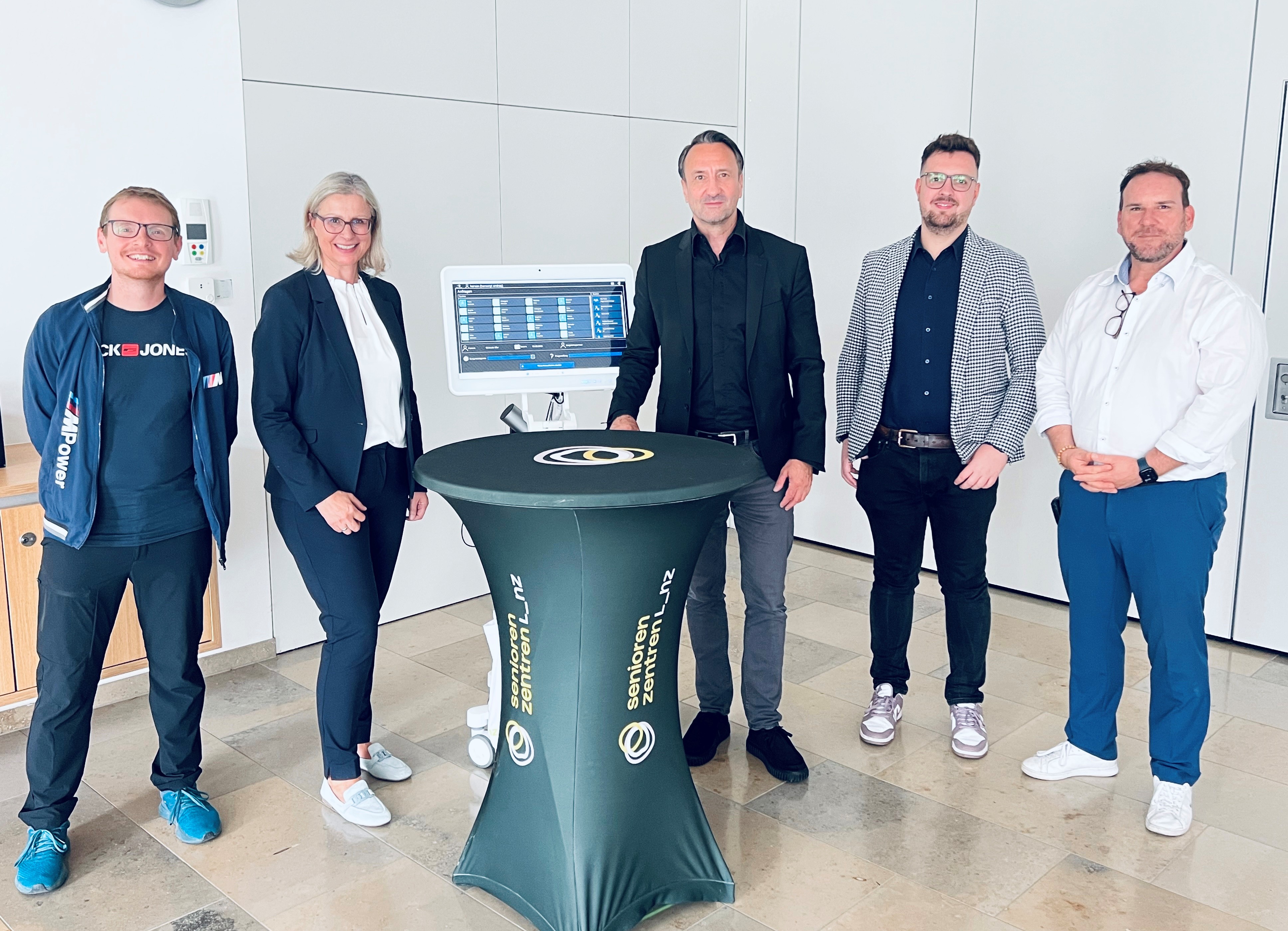 Delegation Landesregierung Tirol besichtigt das Seniorenzentrum Liebigstraße