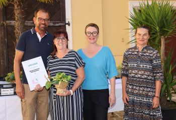 Überreichung des Preises 